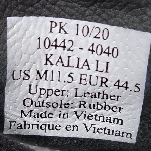 Olukai Kalia Li Leather Loafers Men's Boat Style Collapsible Backs Casual 11.5 - Picture 9 of 11